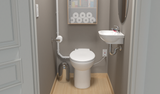 Saniflo SaniCompact 48 One piece Toilet with Macerating built into base - 023